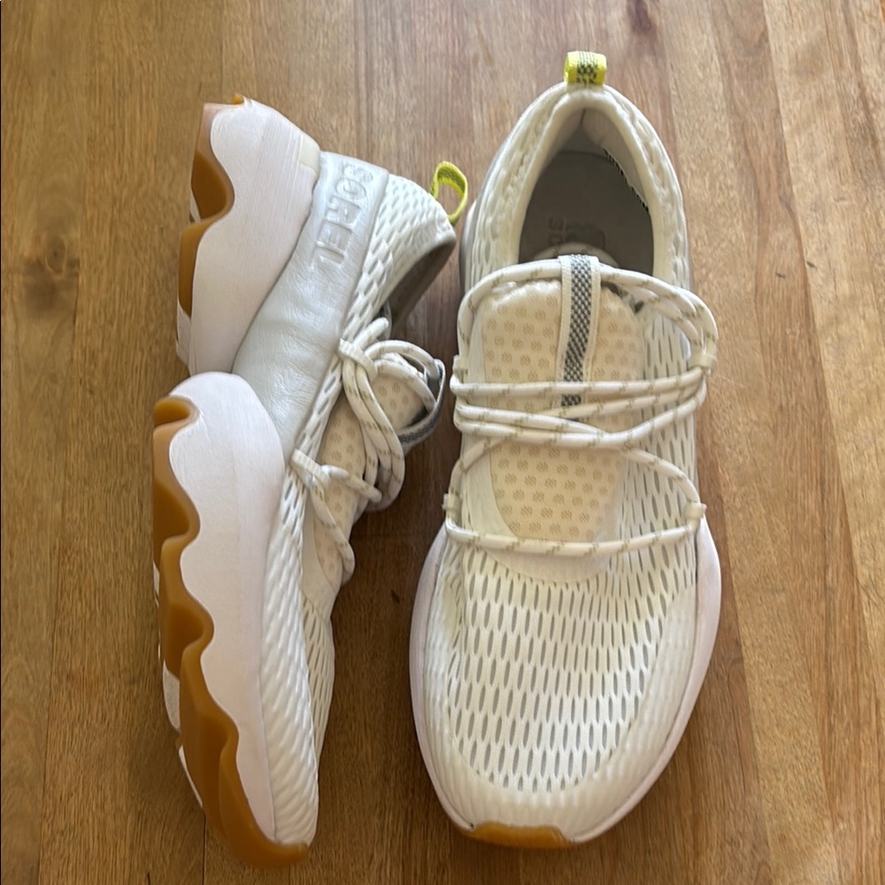 Sorel White Athletic Shoes for Active Comfort